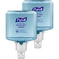 Purell Soap Refills, Foam, f/ES6 Dispenser, 1200ml, Blue, PK 2 GOJ647002